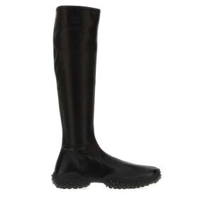 Miu Miu Women Black Nappa Leather Boots